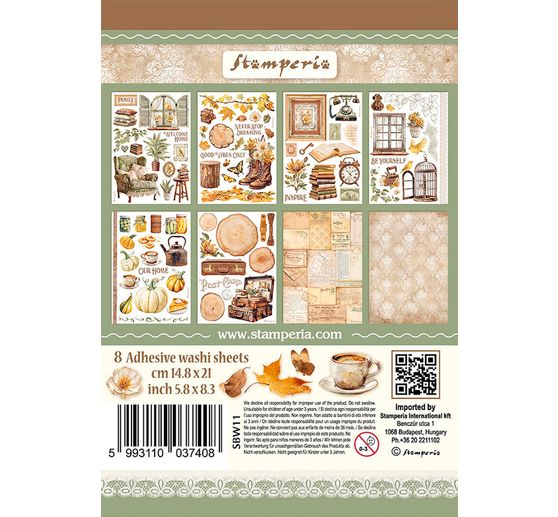 Washi Pad « Golden Harmony »