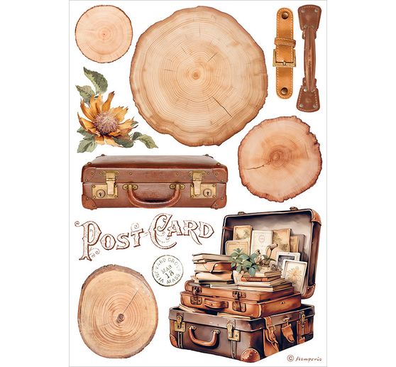 Washi Pad « Golden Harmony »