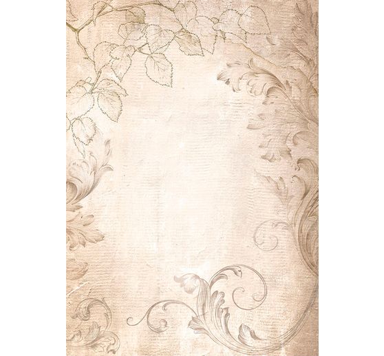 Soie de paille à motifs Backgrounds « Golden Harmony »