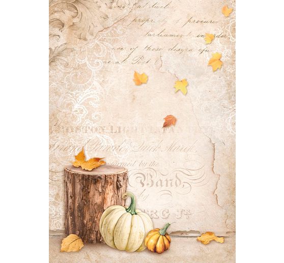 Soie de paille à motifs Backgrounds « Golden Harmony »