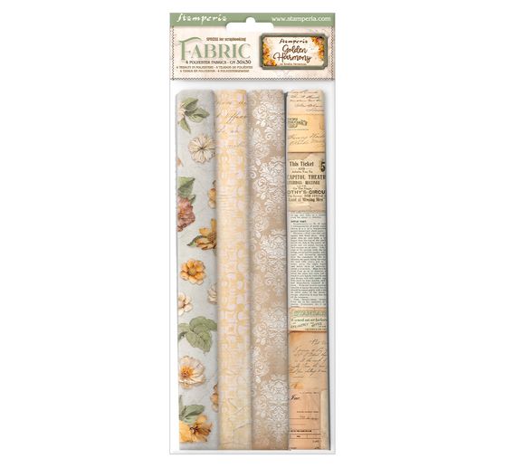 Assortiment de tissus « Golden Harmony »
