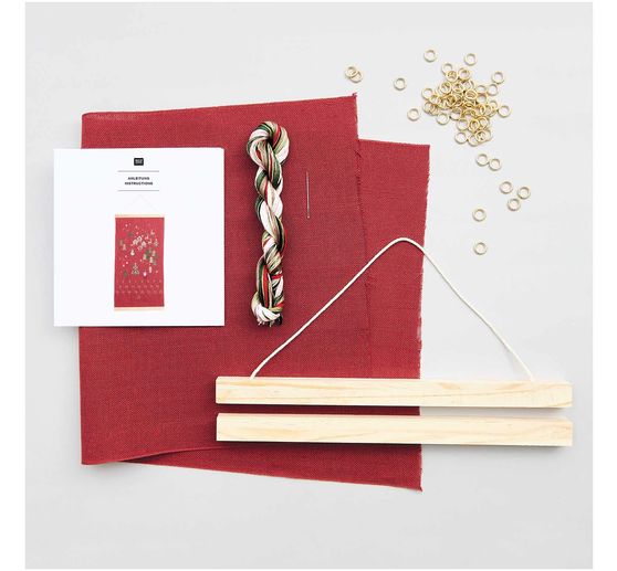 Kit broderie Rico Design « Calendrier de l'Avent »