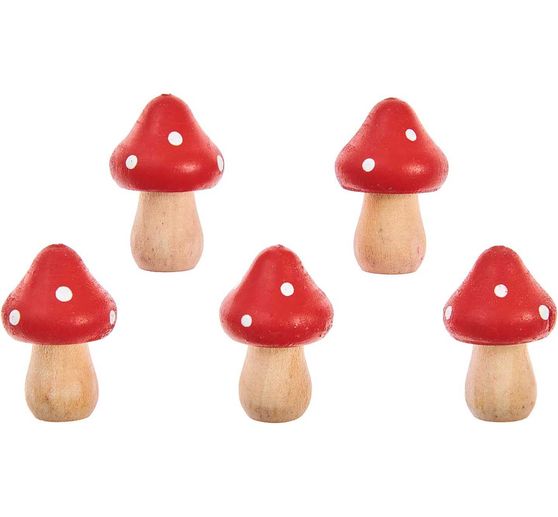 Amanites tue-mouches en bois