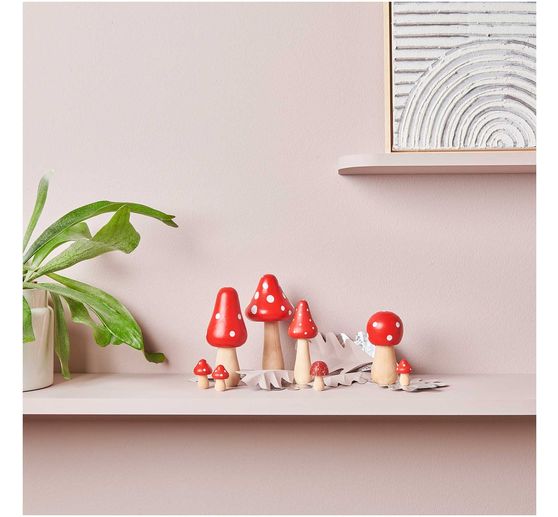 Amanite tue-mouche en bois « Woody »