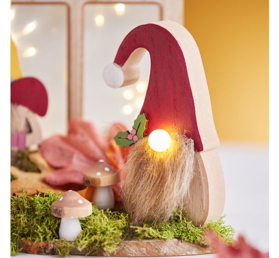 Lutin à nez LED VBS, 3 pc.