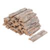 Wood bark pieces, natural