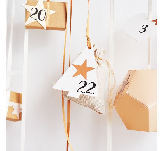 Étiquettes cadeaux VBS « White Mix »