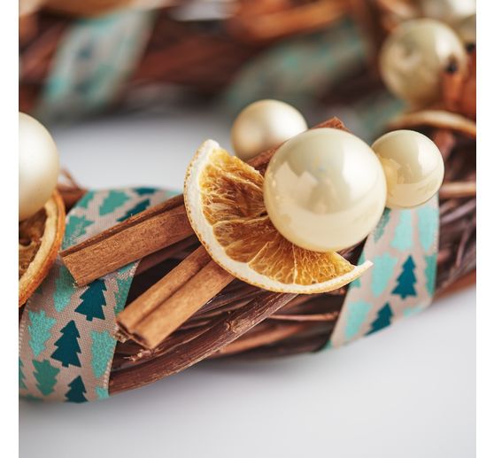 Boules de Noël en verre sur tige