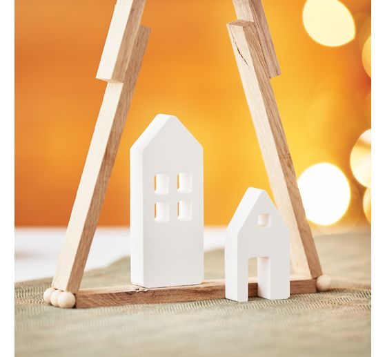 Perles en bois non percées VBS « Ø 10 mm »