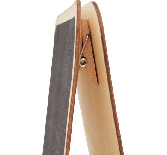 Pancarte surface ardoise avec pince VBS, 20 x 15 cm