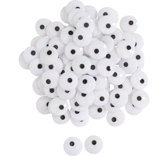 Yeux en plastique VBS, 100 pc.