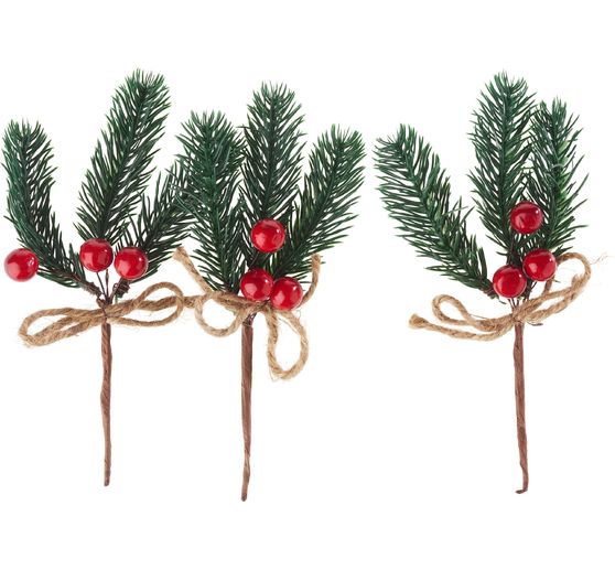 Branches de sapin avec baies VBS