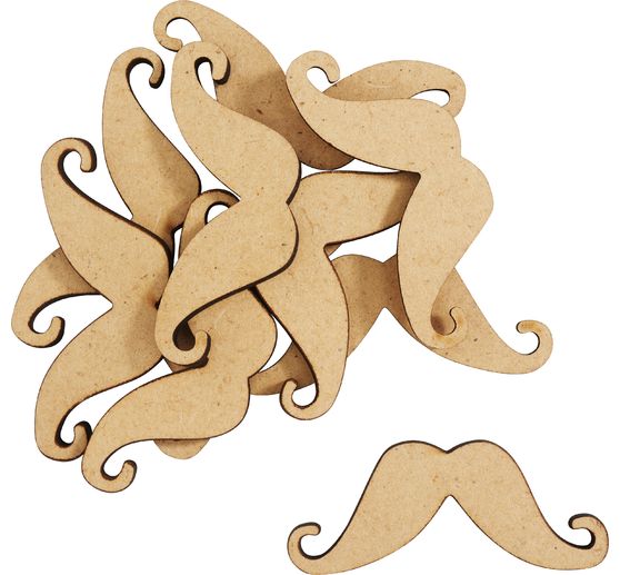 Pièces à disperser VBS « Moustache »