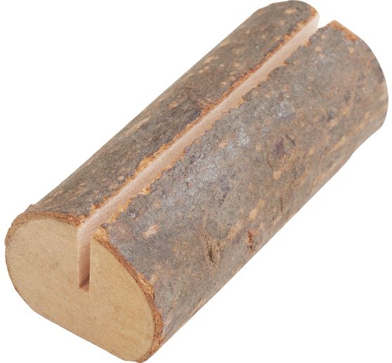 Marque-places VBS « Rondin de bois »