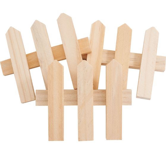 VBS Wooden fence with 3 fence elements