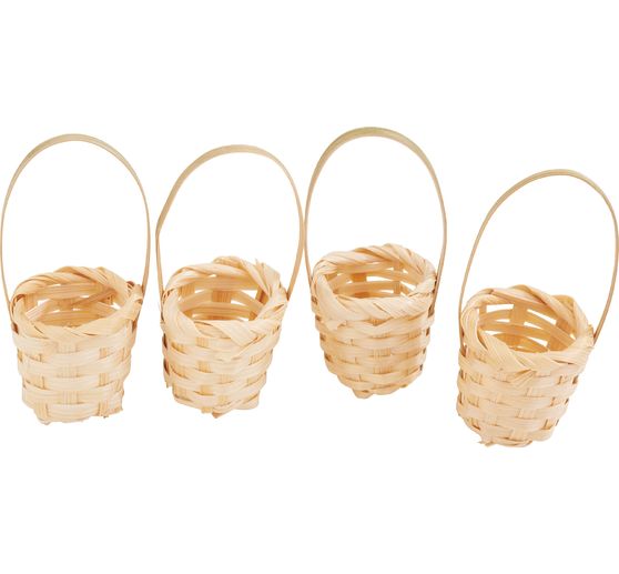Mini-paniers VBS « Bambou », 4 pc.