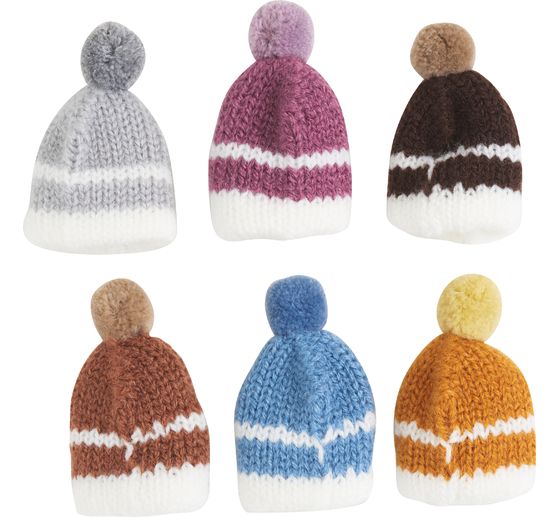 Bonnets à pompon VBS « Rond »