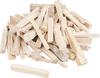 Morceaux de bois, blanchis à la chaux