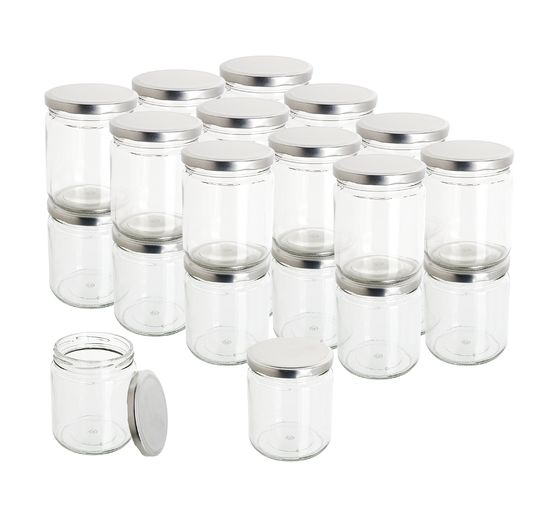 Bocaux à pas de vis VBS, env. 400 ml