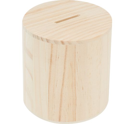 Tirelire en bois