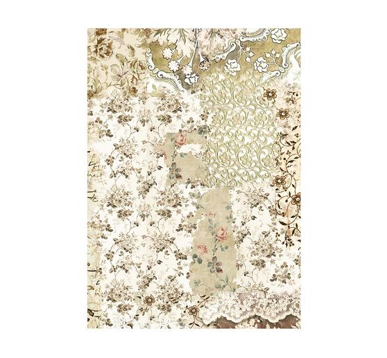 Soie de paille à motifs Backgrounds « Old Lace »