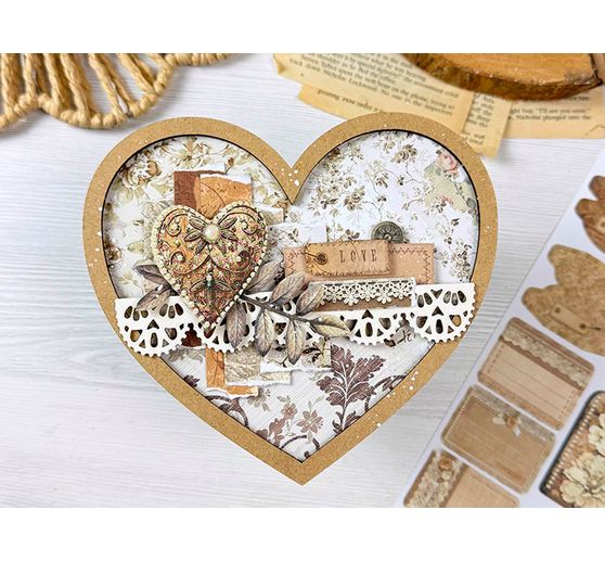 Scrapbooking Pad « Old Lace »