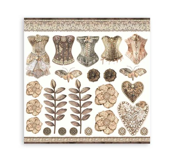 Scrapbooking Pad « Old Lace »