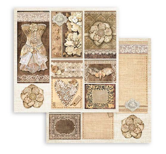 Scrapbooking Pad « Old Lace »