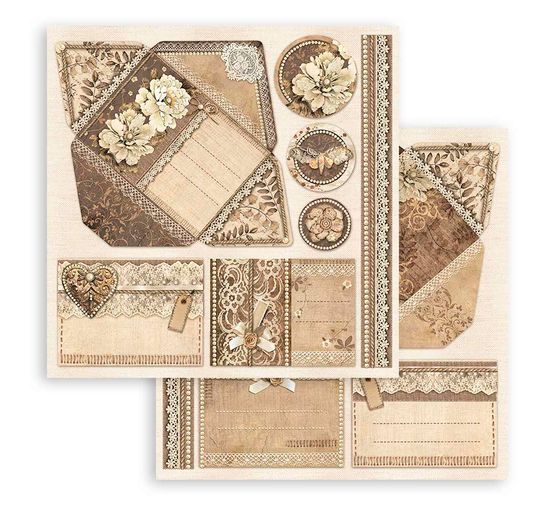 Scrapbooking Pad « Old Lace »