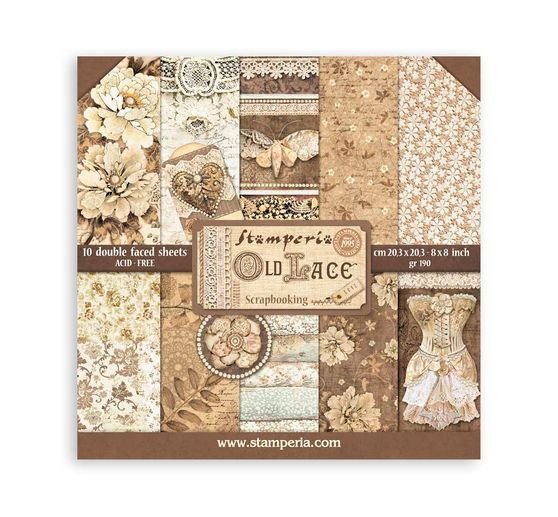 Scrapbooking Pad « Old Lace »