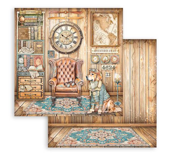 Bloc de papier scrapbooking « Alterego »