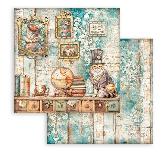 Bloc de papier scrapbooking « Alterego »