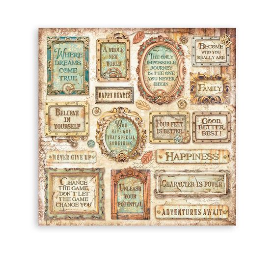 Bloc de papier scrapbooking « Alterego »