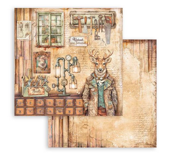 Bloc de papier scrapbooking « Alterego »