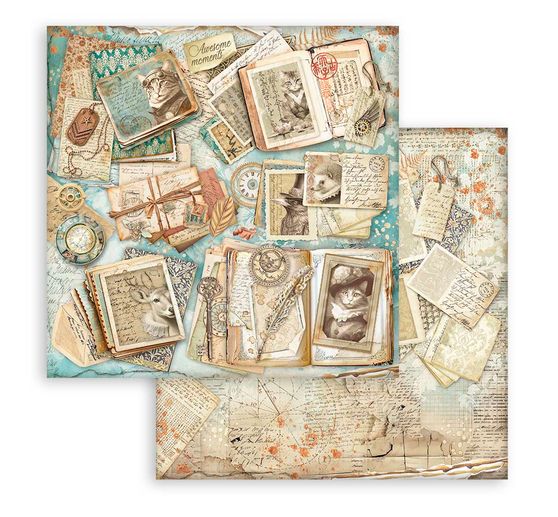 Bloc de papier scrapbooking « Alterego »