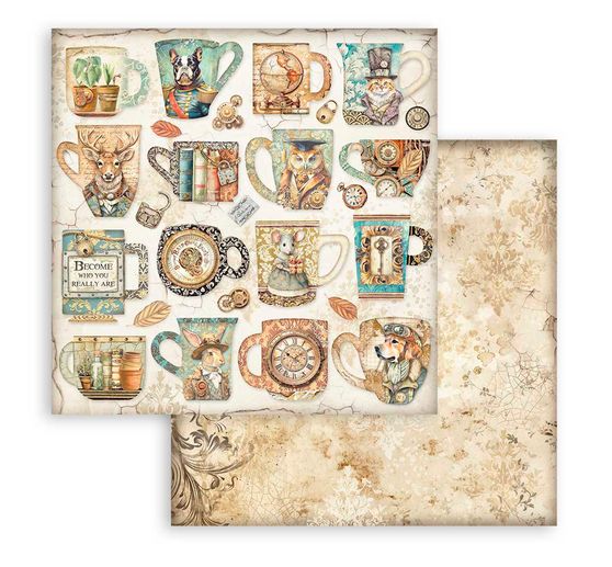 Bloc de papier scrapbooking « Alterego »