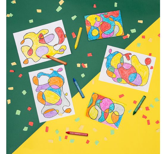 Crayons à la cire Noris junior