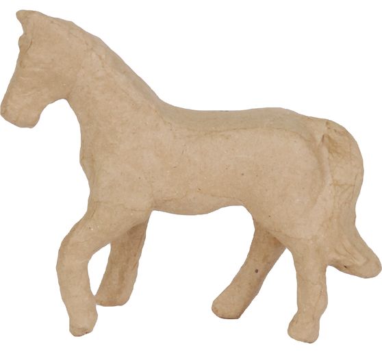 Cheval en papier mâché