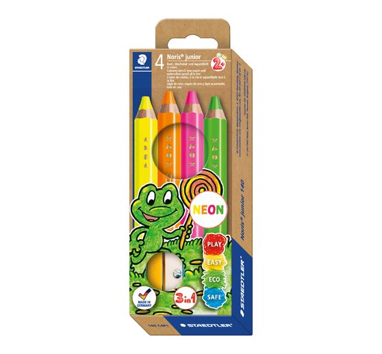 Crayons de couleur Noris junior « Fluo »