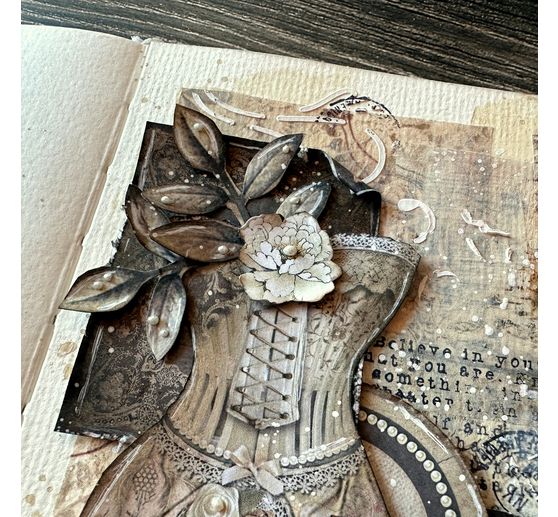 Pochoir « Old Lace – Flowers »