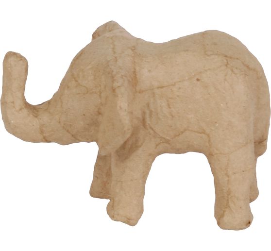 Eléphant en papier mâché