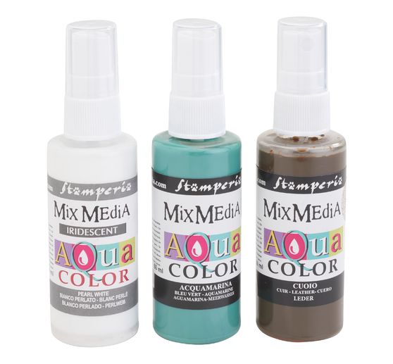 Peintures Stamperia Aquacolor « Create Happiness »
