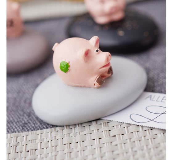 Mini-figurines VBS « Cochons porte-bonheur »