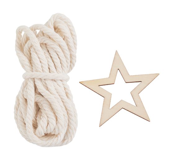 Kit créatif macramé VBS « Sapin »