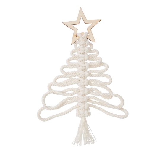 Kit créatif macramé VBS « Sapin »