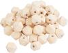 Perles en bois VBS XXL « Facettes », 50 pc.