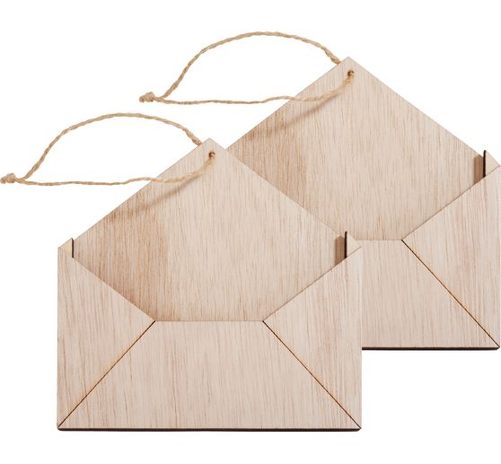 Enveloppe en bois VBS