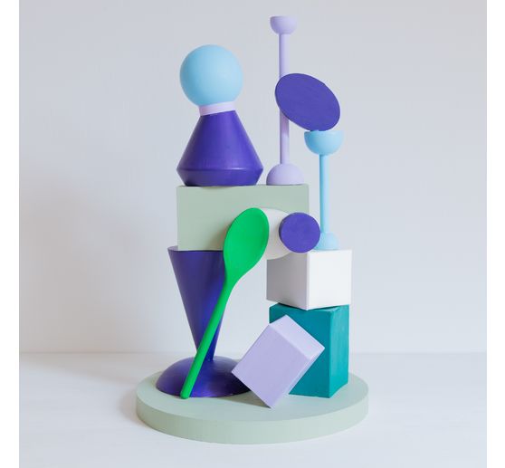 Coffret de peintures alkydes à base d'eau Marabu Green « BASIC » 