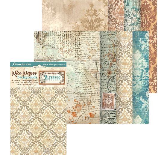 Soie de paille à motifs Backgrounds « Alterego »