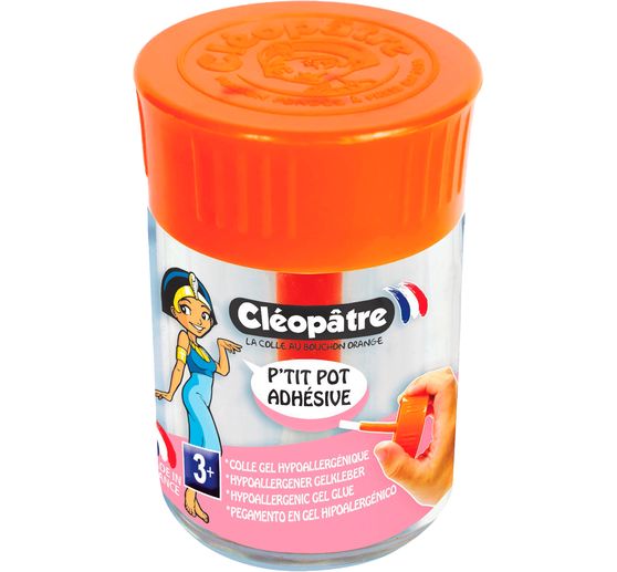 Colle hypoallergénique Cléopâtre « Adhésive », avec pinceau
